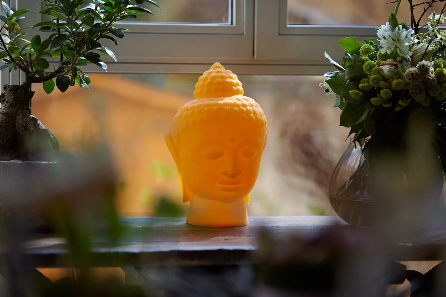 Buddha - Slide - lampa stołowa – zdjęcie 3