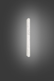 Stiletto Shard Applique 80 - Slide - kinkiet – kolor White Marble - Grey veinings (nr kat. LP SSW082G)