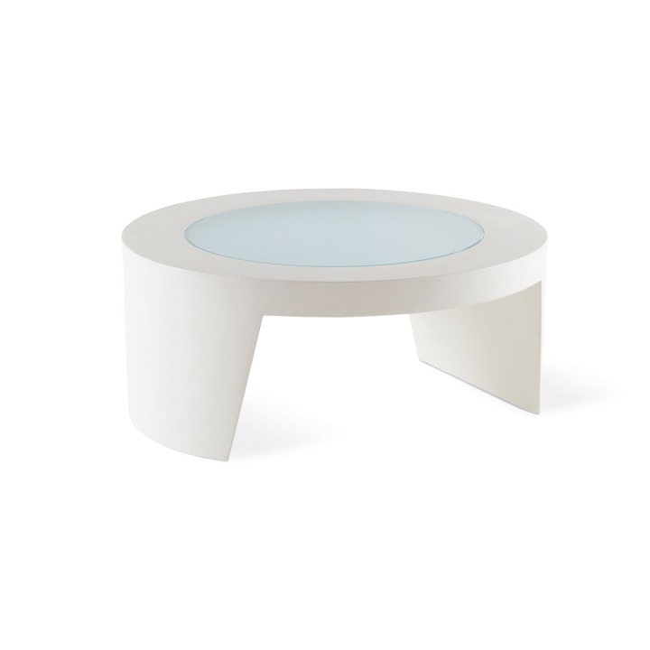 Tao - Slide - stolik – kolor Milky White (nr kat. SD TAO080T)