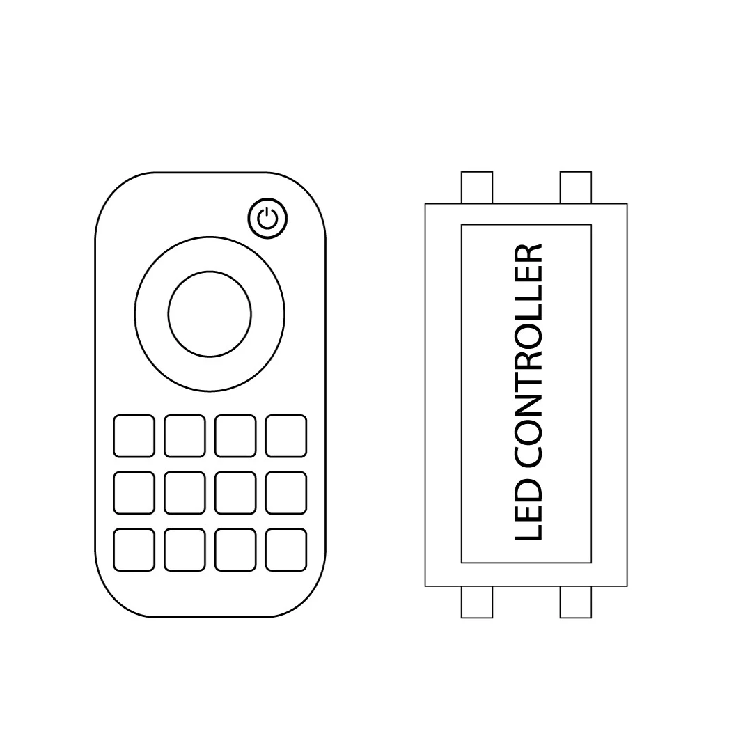 Dimmer LED Kit controller - Slide - akcesorium