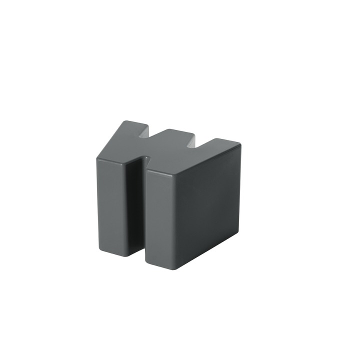 Double U - Slide - pufa – kolor Elephant Grey (nr kat. SD WSG060G)