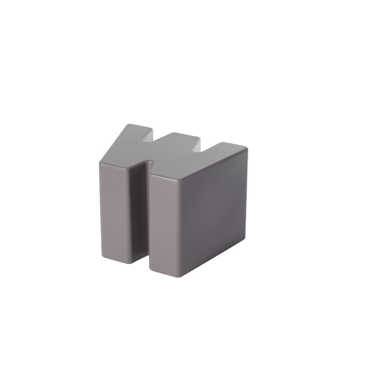 Double U - Slide - pufa – kolor Argil Grey (nr kat. SD WSG060J)