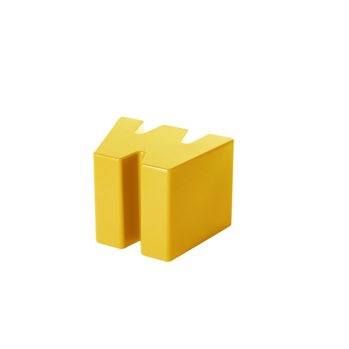 Double U - Slide - pufa – kolor Saffron Yellow (nr kat. SD WSG060B)