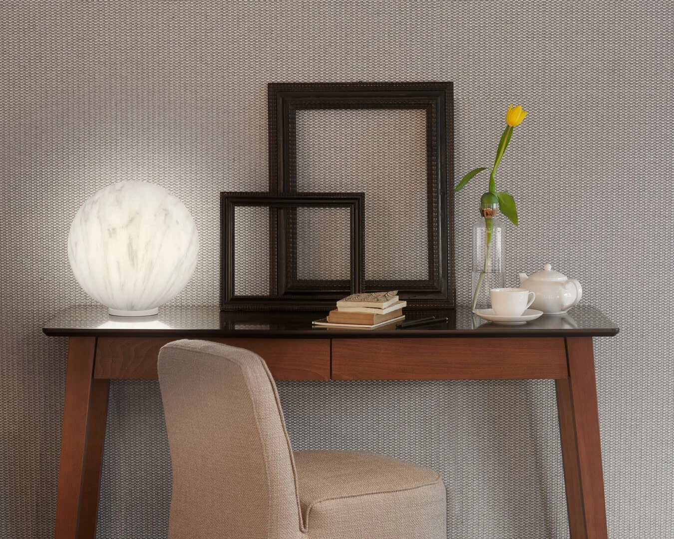 Mineral Table Ø 30 cm - Slide - lampa stołowa – zdjęcie 4