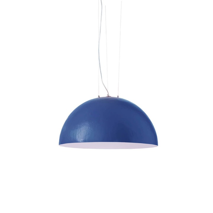 Elios diam.120 cm - Slide - lampa wisząca – kolor Sapphire Blue (external) - Pearl White (internal) (nr kat. LP ELO120L)