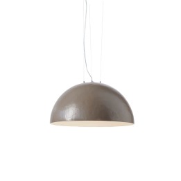 Elios diam.120 cm - Slide - lampa wisząca – kolor Beige Grey (external) - Pearl White (internal) (nr kat. LP ELO120G)