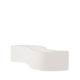 Wave POT - Slide - doniczka – kolor Milky White (nr kat. SD WAV045T)