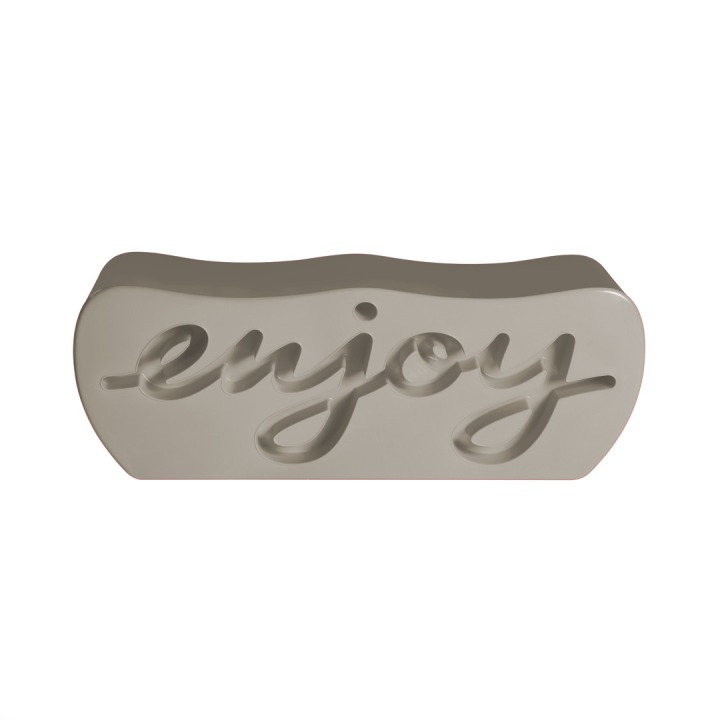 Enjoy - Slide - pufa – kolor Dove Grey (nr kat. SD ENJ040P)