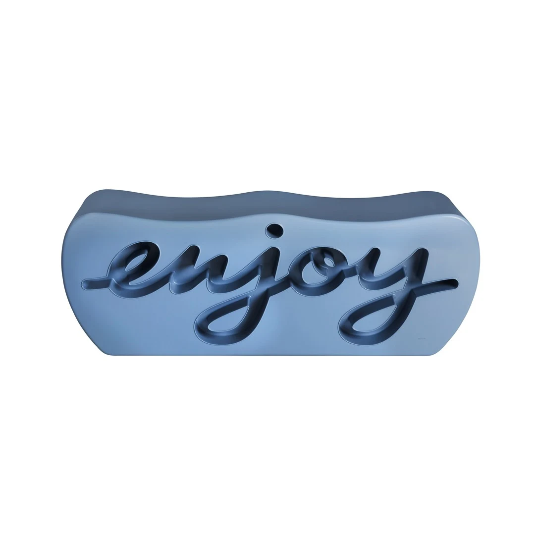 Enjoy - Slide - pufa – kolor Powder Blue (nr kat. SD ENJ040L)