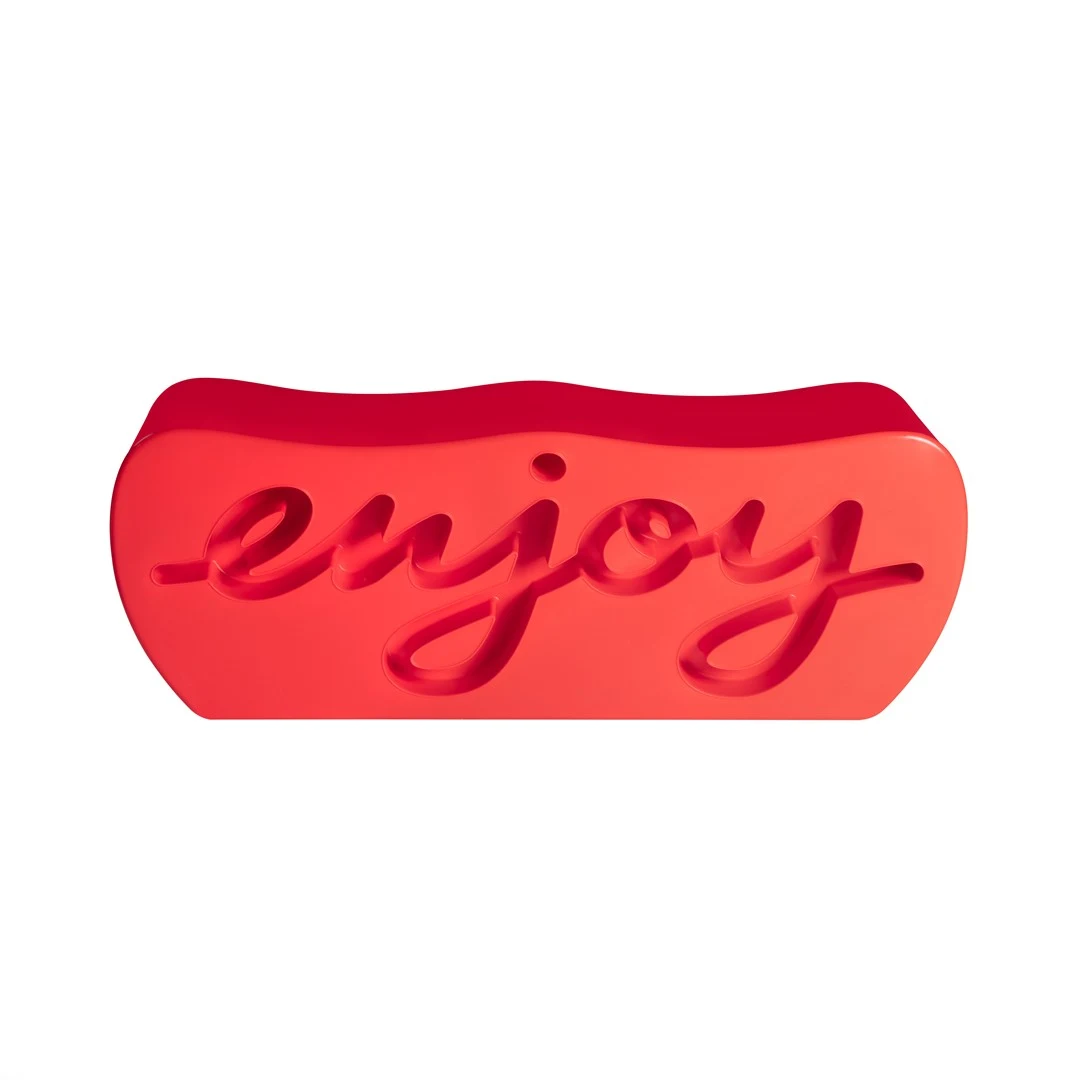 Enjoy - Slide - pufa – kolor Flame Red (nr kat. SD ENJ040D)