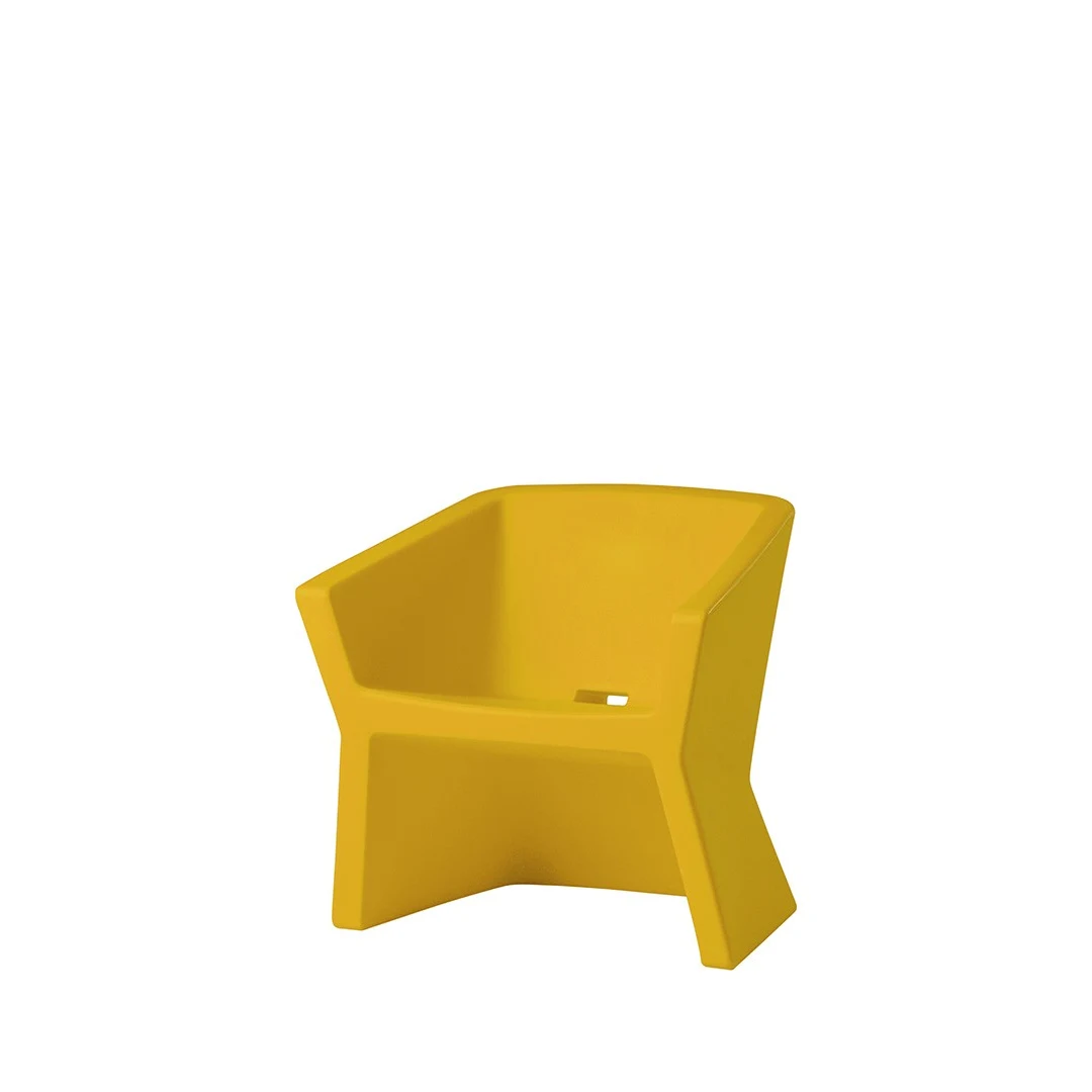 Exofa - Slide - krzesło – kolor Saffron Yellow (nr kat. SD EXO0505B)