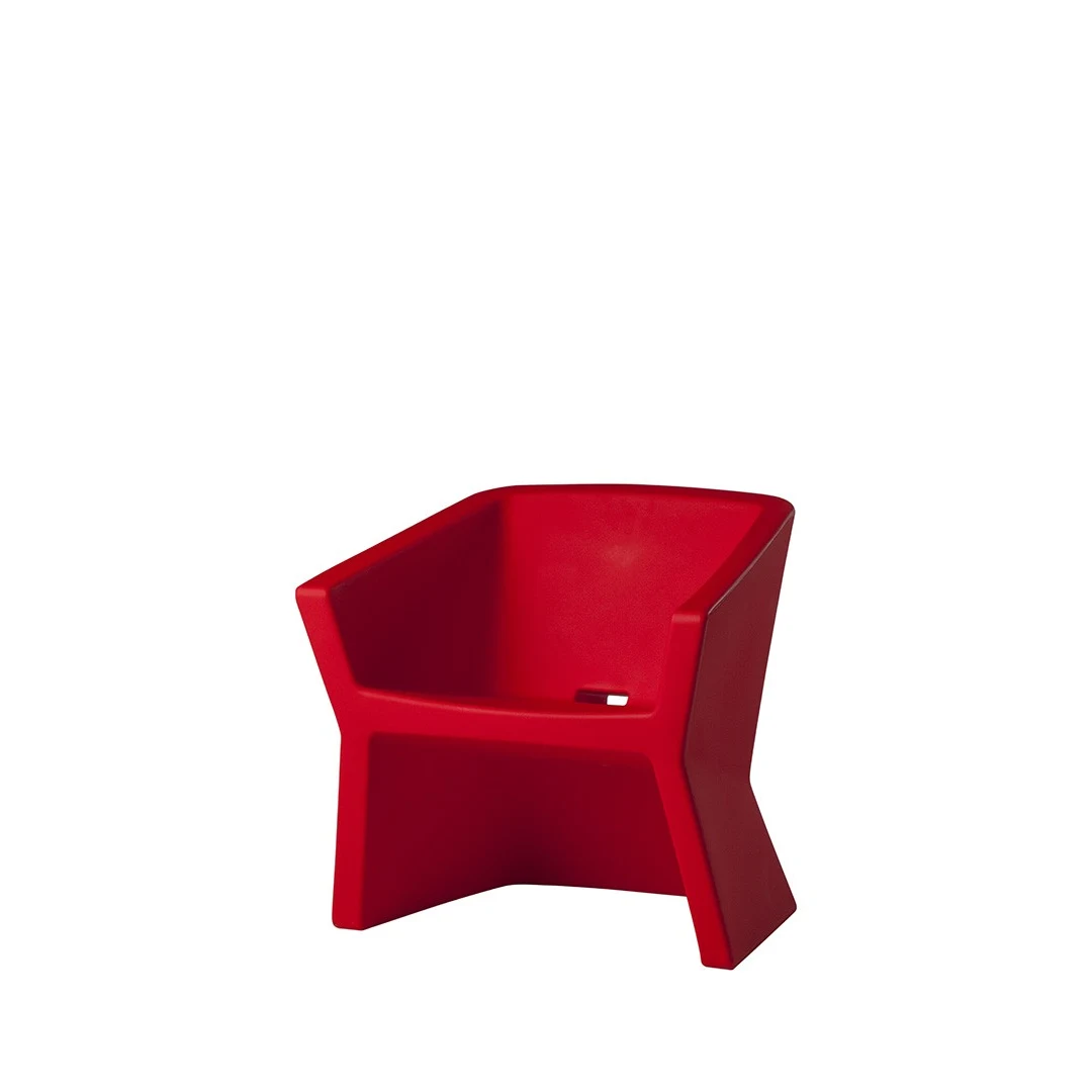 Exofa - Slide - krzesło – kolor Flame Red (nr kat. SD EXO050D)