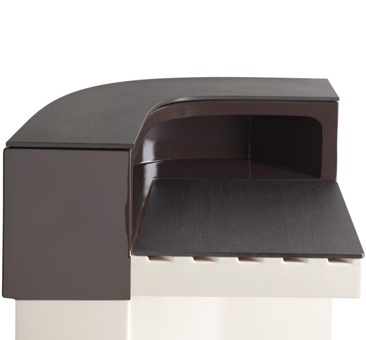 Cordiale Corner - Accessories HPL Tabletop - Slide - akcesorium – kolor Wengé (nr kat. LP CRC1121)
