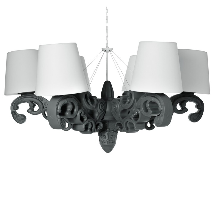 Crown Of Love - Slide - lampa wisząca – kolor Elephant Grey (nr kat. SD CRH100G)