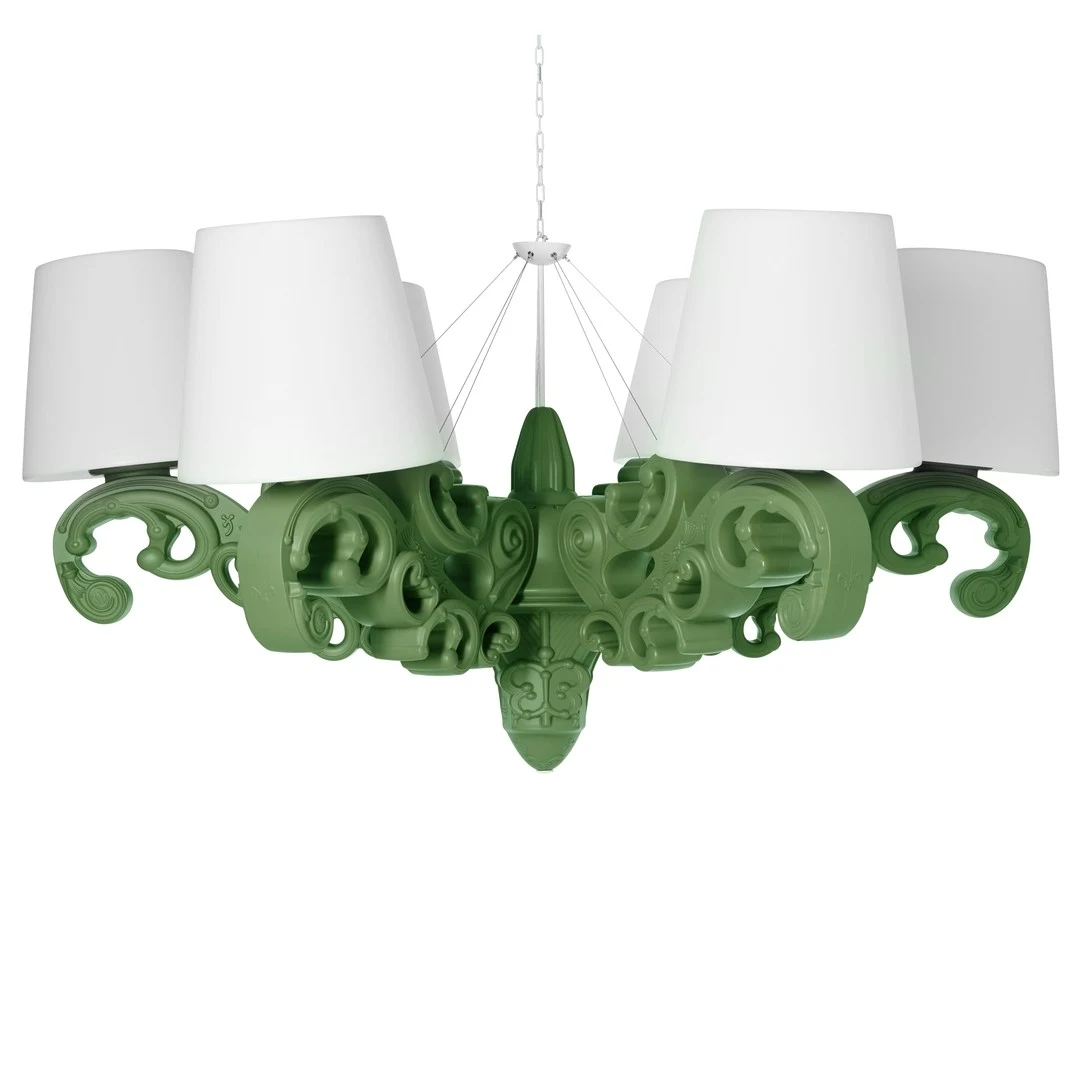 Crown Of Love - Slide - lampa wisząca – kolor Malva Green (nr kat. SD CRH100V)