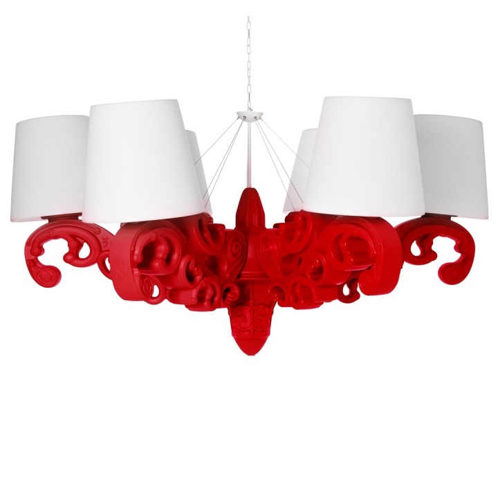 Crown Of Love - Slide - lampa wisząca – kolor Flame Red (nr kat. SD CRH100D)
