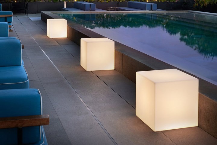Cubo 30 OUT - Slide - lampa stojąca zewnętrzna – zdjęcie 2