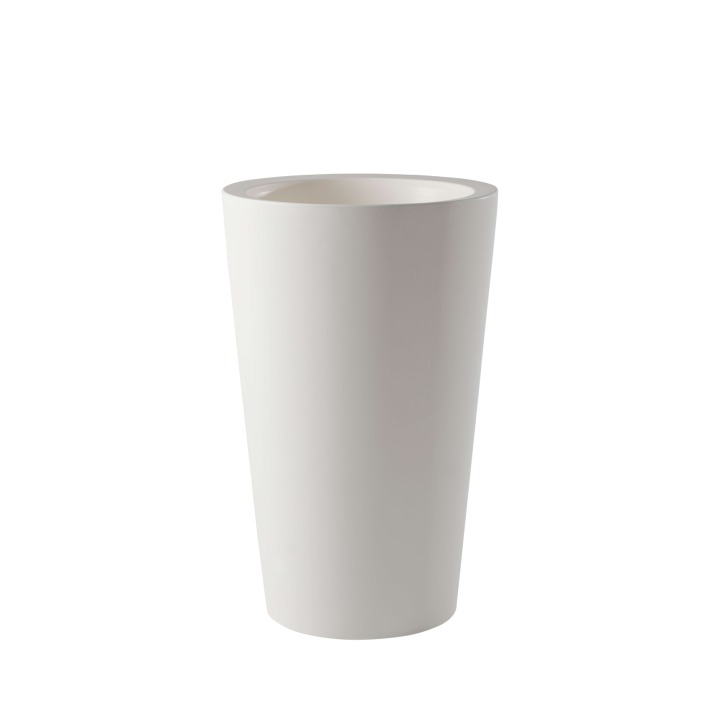X-Pot Ø 62 h. 98 cm - Slide - doniczka podświetlana – kolor Milky White (nr kat. SD XPT100T)