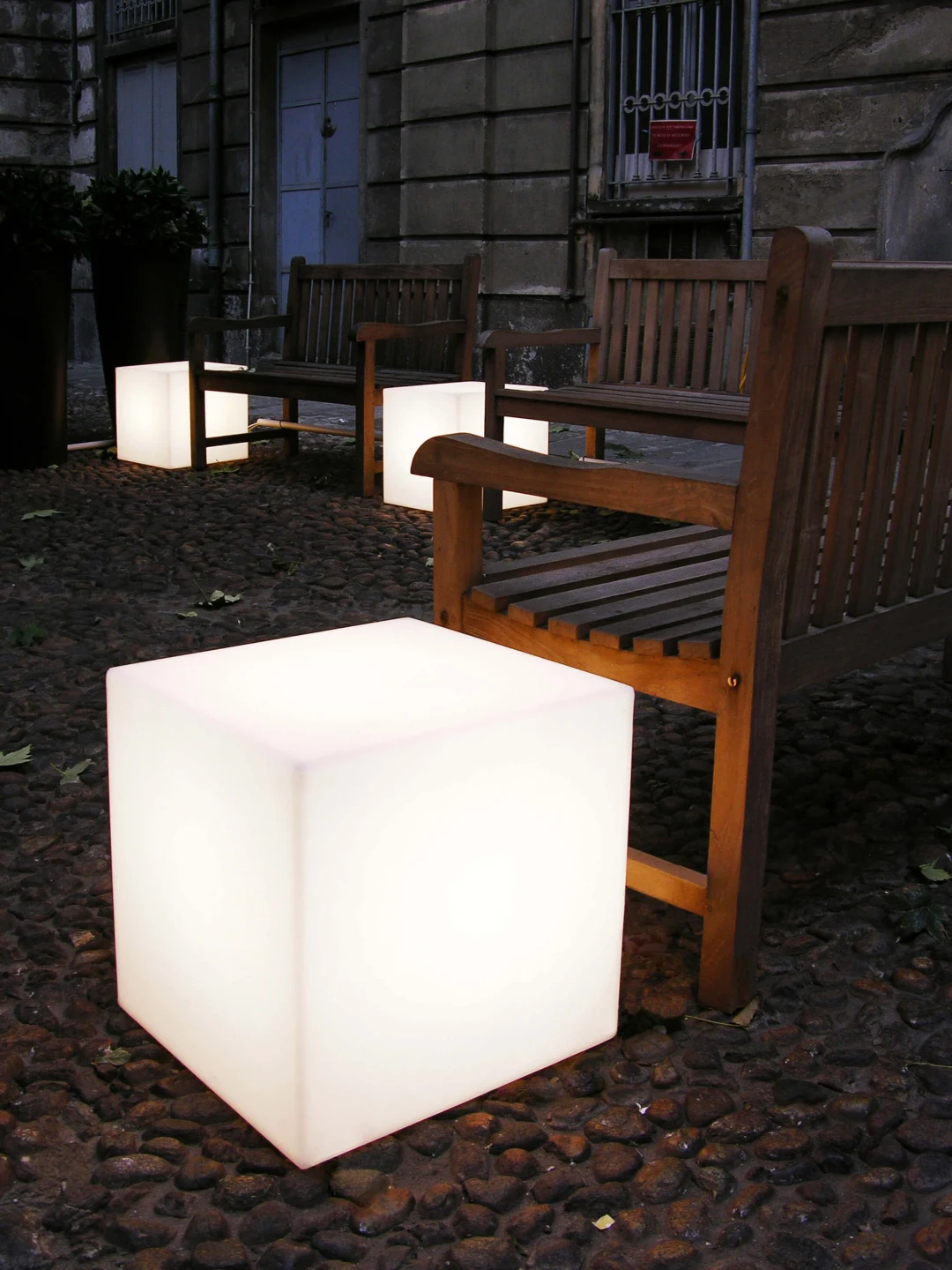 Cubo 30 LED - Slide - lampa stojąca zewnętrzna – zdjęcie 9