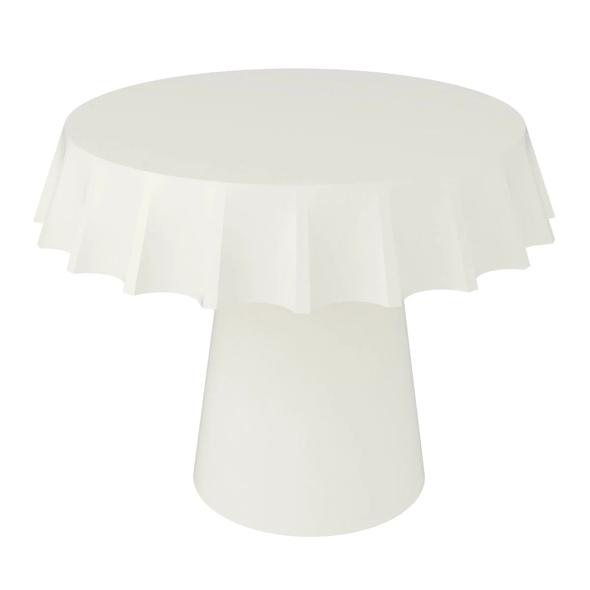 Fizzz base h53 - Slide - stół – kolor Saffron Yellow (nr kat. SD FIZ040B + SD FIZ069C)
