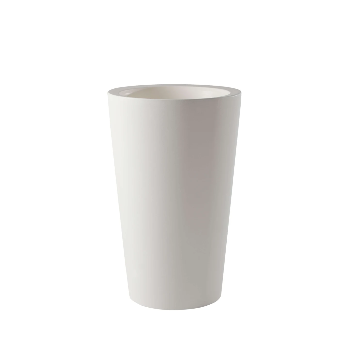X-Pot Ø 72 h. 107 cm - Slide - doniczka podświetlana – kolor Milky White (nr kat. SD XPT110T)