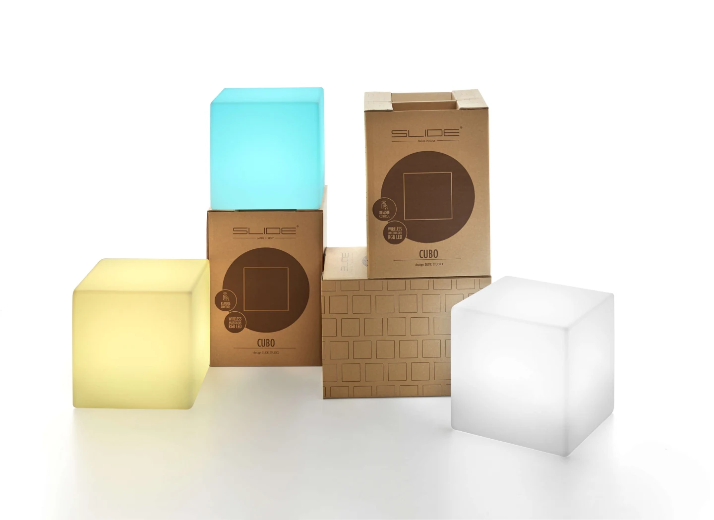 Cubo 25 LED - Slide - lampa stołowa – zdjęcie 3