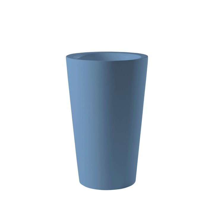 X-Pot Ø 72 h. 107 cm - Slide - doniczka podświetlana – kolor Powder Blue (nr kat. SD XPT110L)