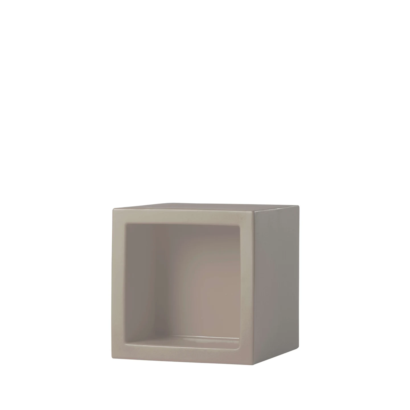 Open Cube 43 x 43 h. 43 cm - Slide - dekoracja – kolor Dove Grey (nr kat. SD OPN045P)