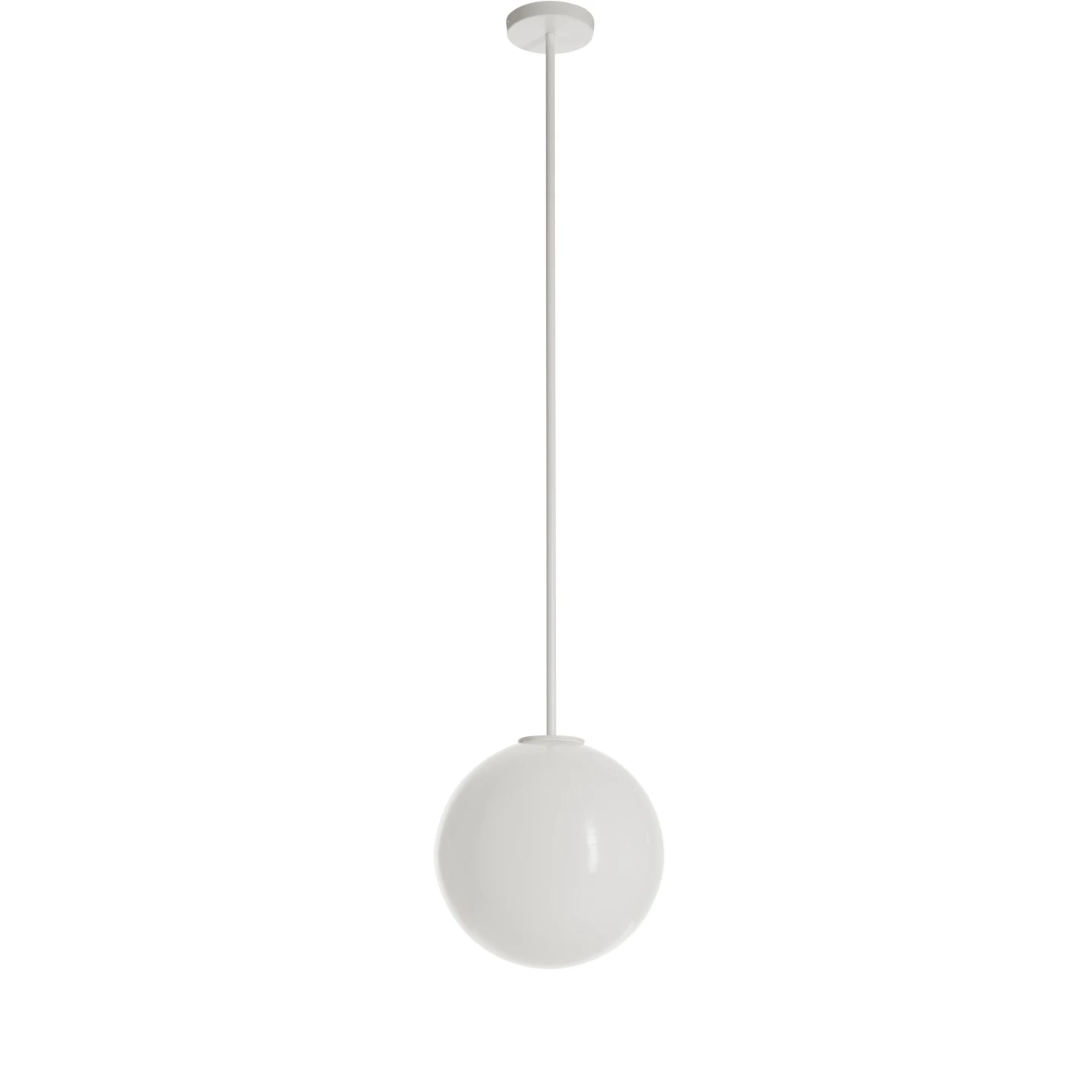 Globo Tige Ø 30 x h.130 cm - Slide - lampa wisząca – kolor Light White (nr kat. LP SFT131A)