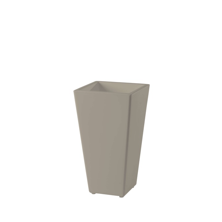Y-Pot 41 X 41 h74 cm - Slide - doniczka podświetlana – kolor Dove Grey (nr kat. SD PIR072P)