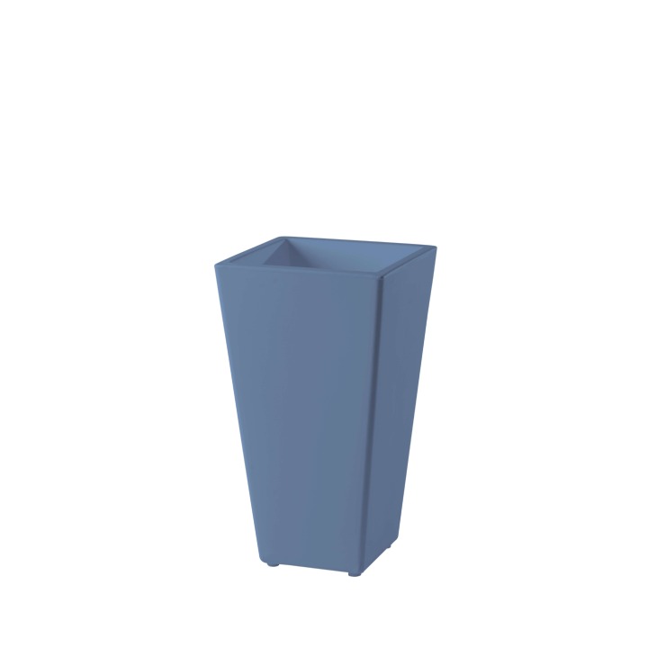 Y-Pot 41 X 41 h74 cm - Slide - doniczka podświetlana – kolor Powder Blue (nr kat. SD PIR072L)