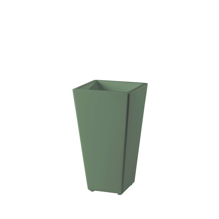 Y-Pot 41 X 41 h74 cm - Slide - doniczka podświetlana – kolor Malva Green (nr kat. SD PIR072V)