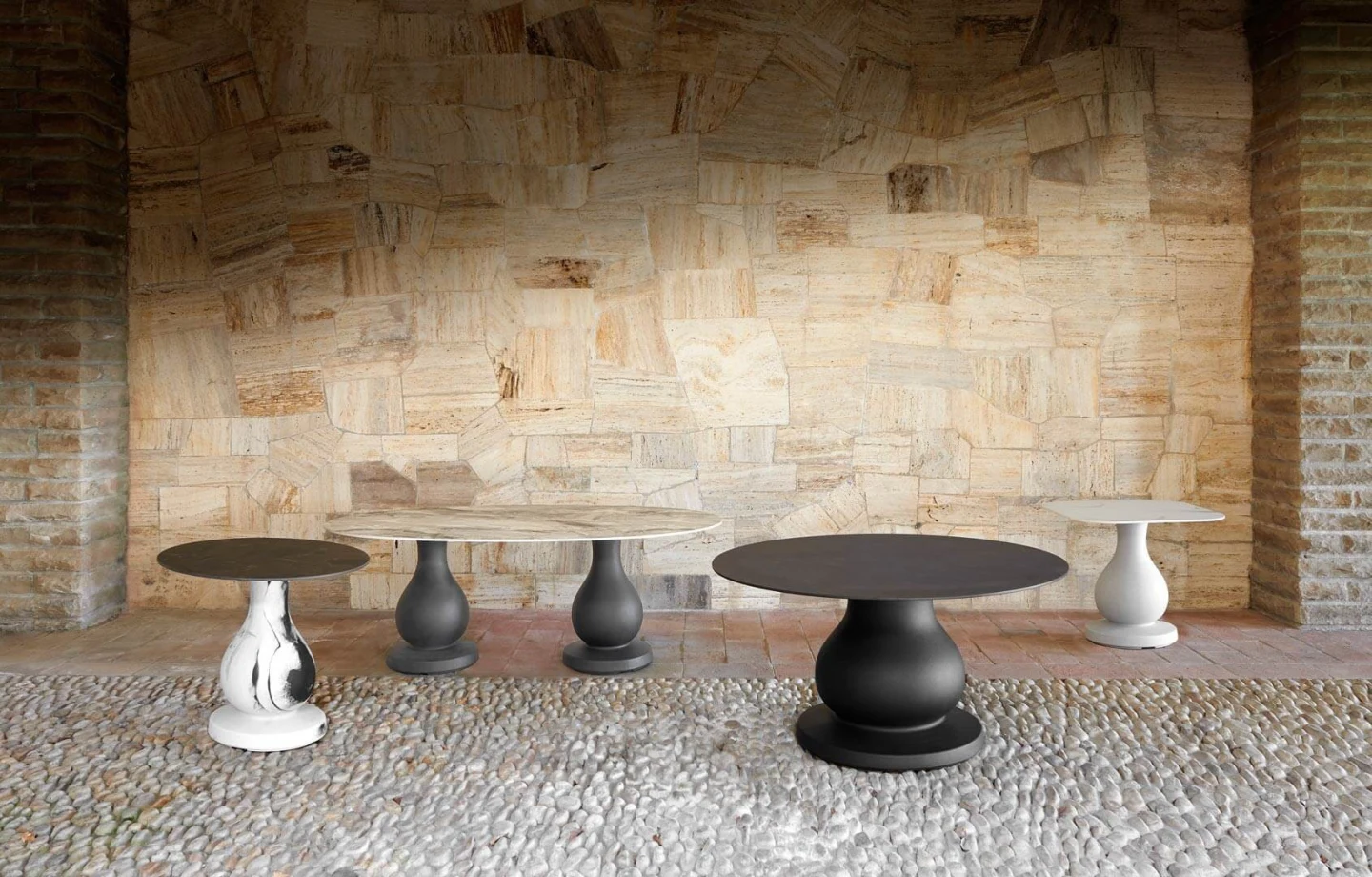 Ottocento Elliptical 200 x 120 Calacatta marble - Slide - stół – zdjęcie 6
