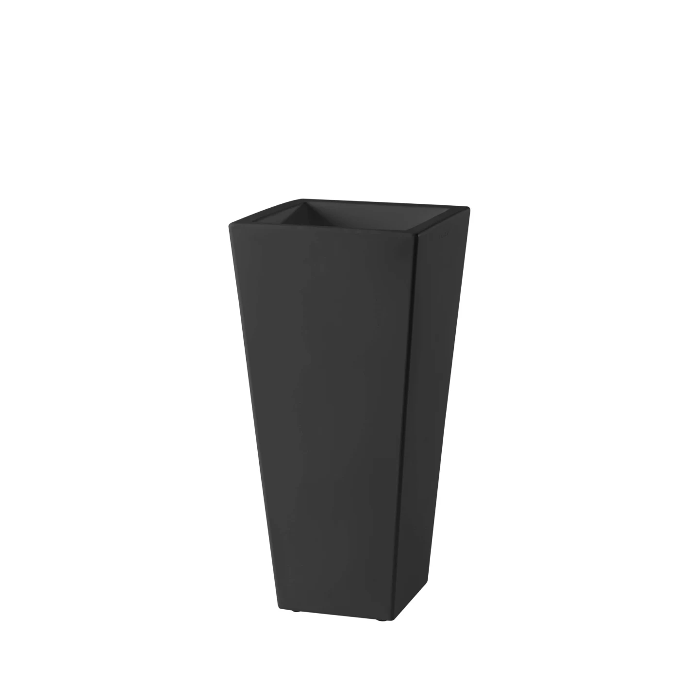 Y-Pot 44 X 44 h90 cm - Slide - doniczka podświetlana – kolor Jet Black (nr kat. SD PIR090H)