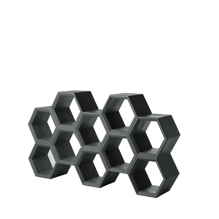 Hexa - Slide - dekoracja – kolor Elephant Grey (nr kat. SD HEX112G)