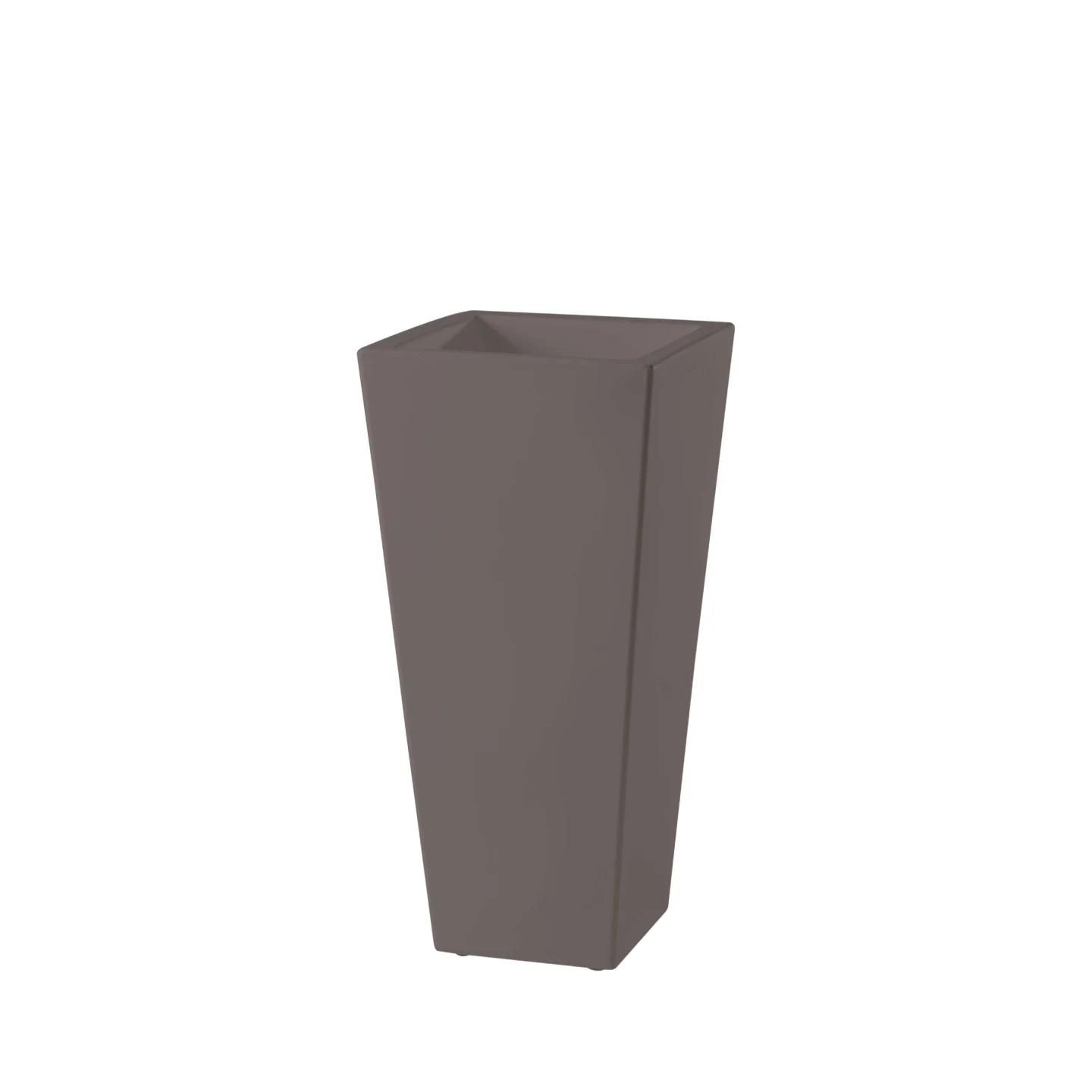 Y-Pot 44 X 44 h90 cm - Slide - doniczka podświetlana – kolor Argil Grey (nr kat. SD PIR090J)