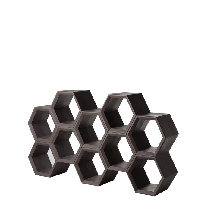 Hexa - Slide - dekoracja – kolor Chocolate Brown (nr kat. SD HEX112E)