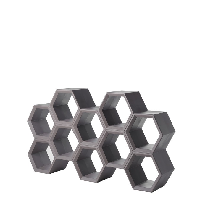 Hexa - Slide - dekoracja – kolor Argil Grey (nr kat. SD HEX112J)