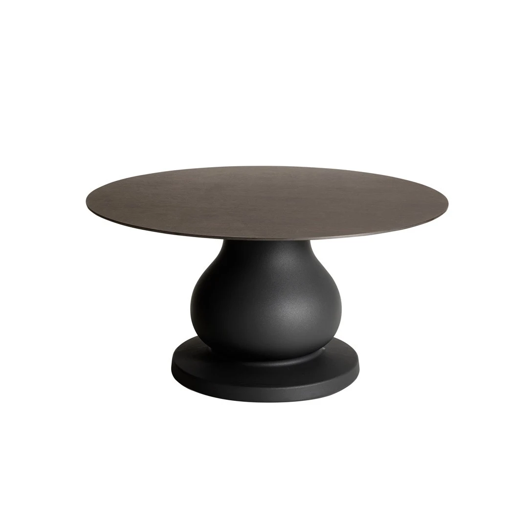 Ottocento Round Ø140 wenge wood - Slide - stół – kolor Wengé (nr kat. SD OTT1401 + SD OTG075H)