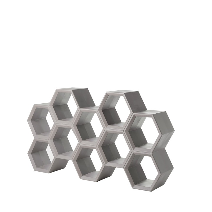 Hexa - Slide - dekoracja – kolor Dove Grey (nr kat. SD HEX112P)