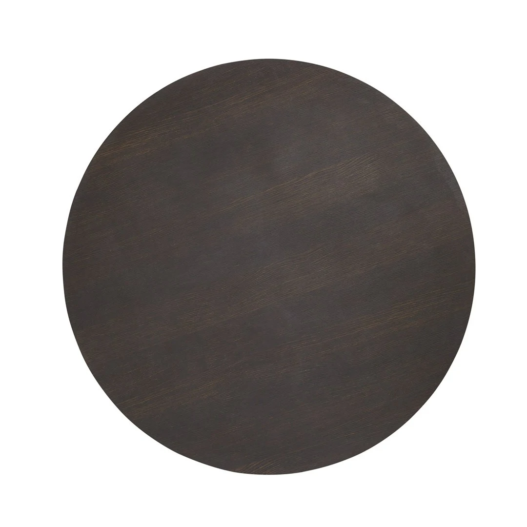 Ottocento Round Ø140 wenge wood - Slide - stół – kolor Wengé (nr kat. SD OTT1401 + SD OTG075P)
