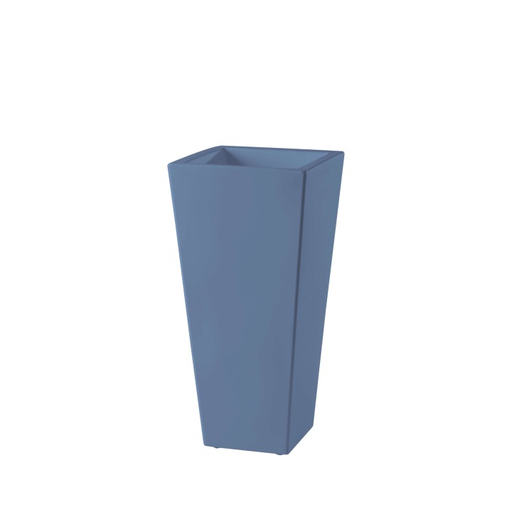 Y-Pot 44 X 44 h90 cm - Slide - doniczka podświetlana – kolor Powder Blue (nr kat. SD PIR090L)