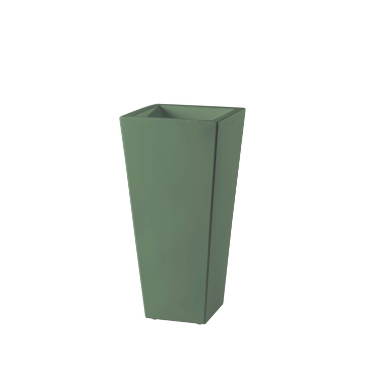 Y-Pot 44 X 44 h90 cm - Slide - doniczka podświetlana – kolor Malva Green (nr kat. SD PIR090V)