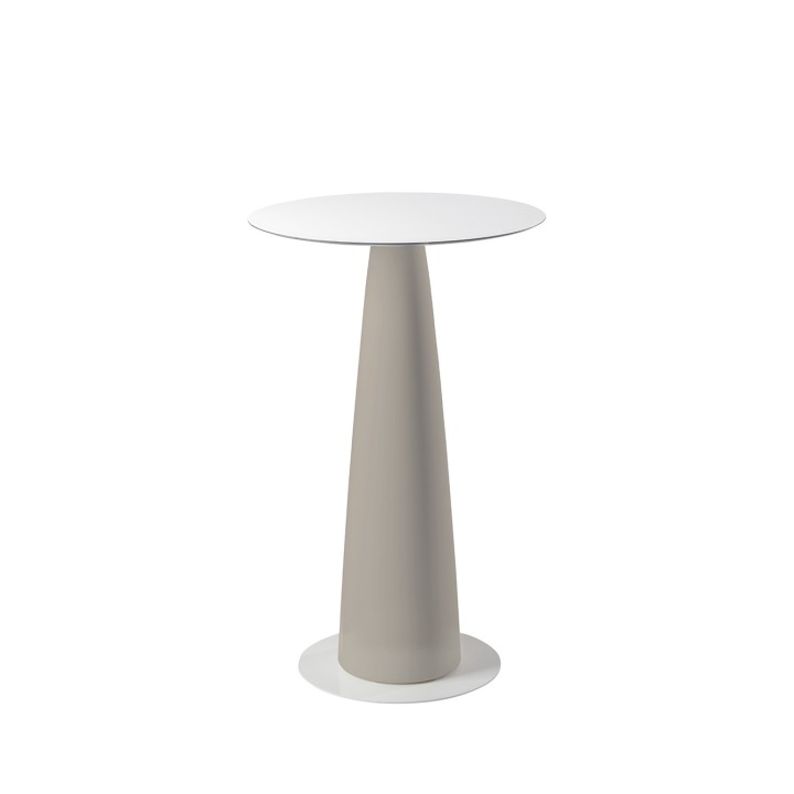 Hoplà Top ø79 cm - Slide - stół podświetlany – kolor White -03 (nr kat. SD HOR112P)