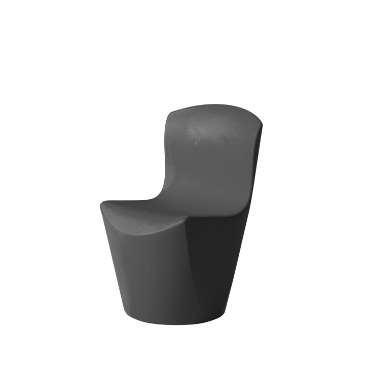 Zoe - Slide - krzesło podświetlane – kolor Elephant Grey (nr kat. SD ZOE080G)