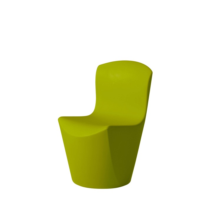 Zoe - Slide - krzesło podświetlane – kolor Lime Green (nr kat. SD ZOE080R)