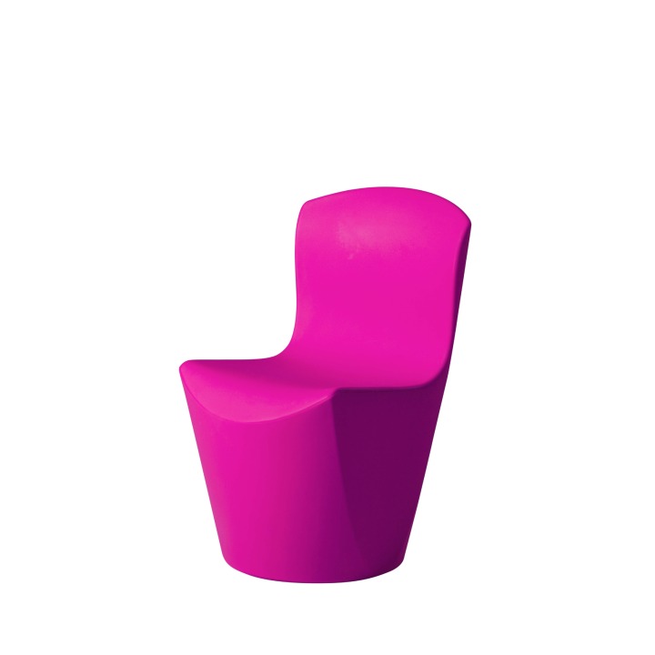 Zoe - Slide - krzesło podświetlane – kolor Sweet Fuchsia (nr kat. SD ZOE080U)