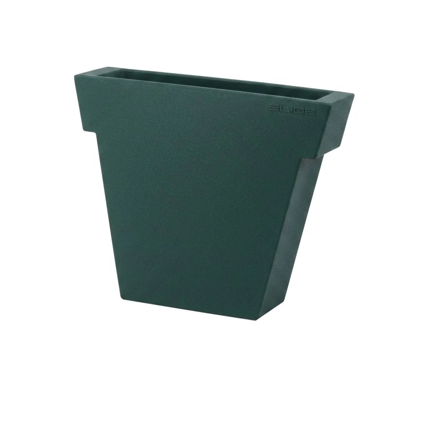 Il Vaso h55 - Slide - doniczka podświetlana – kolor PINE GREEN (nr kat. SE ILV055V)