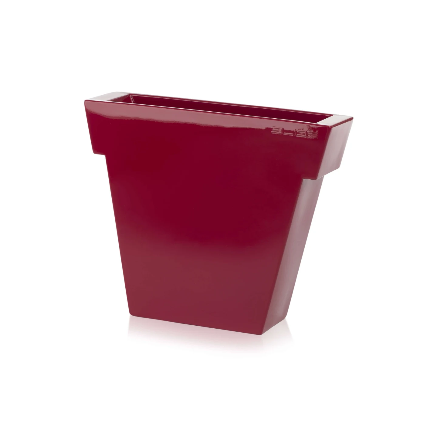 Il Vaso h55 - Slide - doniczka podświetlana – kolor Supreme Red - Glossy Finish (nr kat. SL ILV055D)