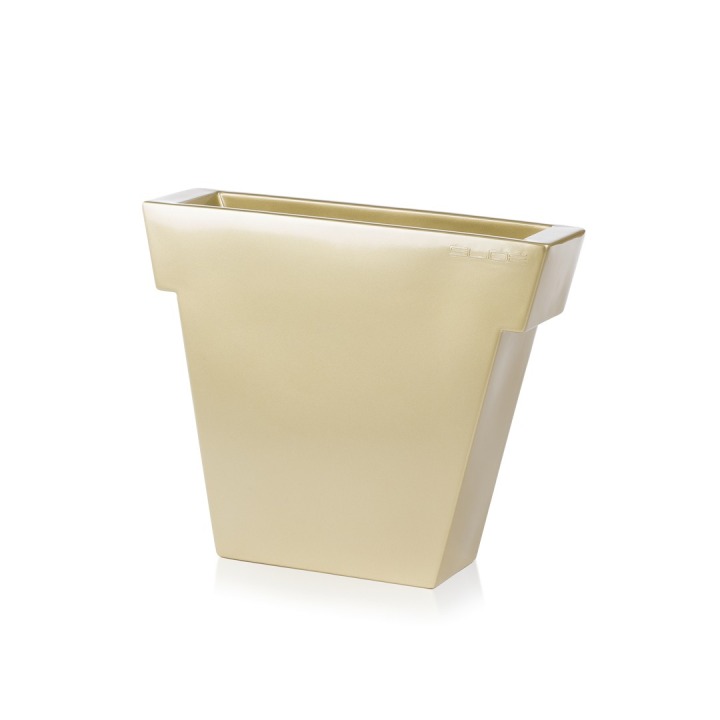 Il Vaso h55 - Slide - doniczka podświetlana – kolor Metallic Gold - Glossy Finish (nr kat. SL ILV055O)